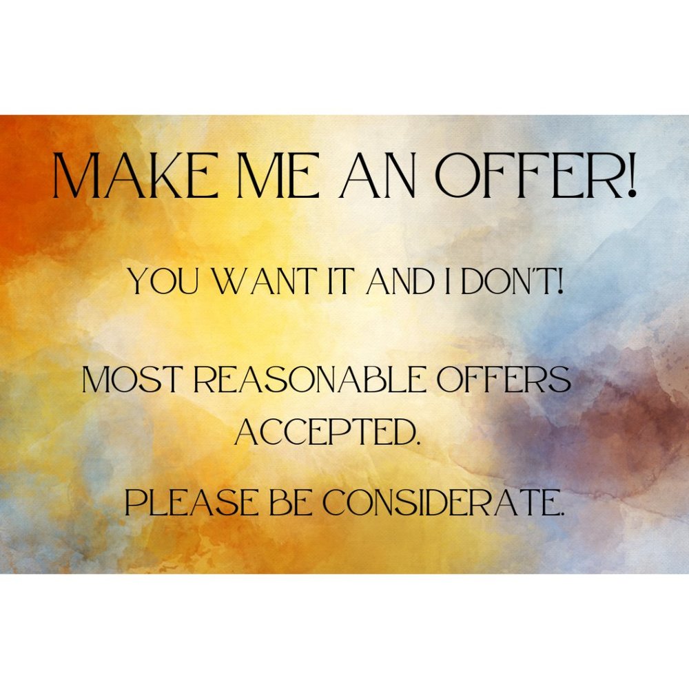 Make me an offer